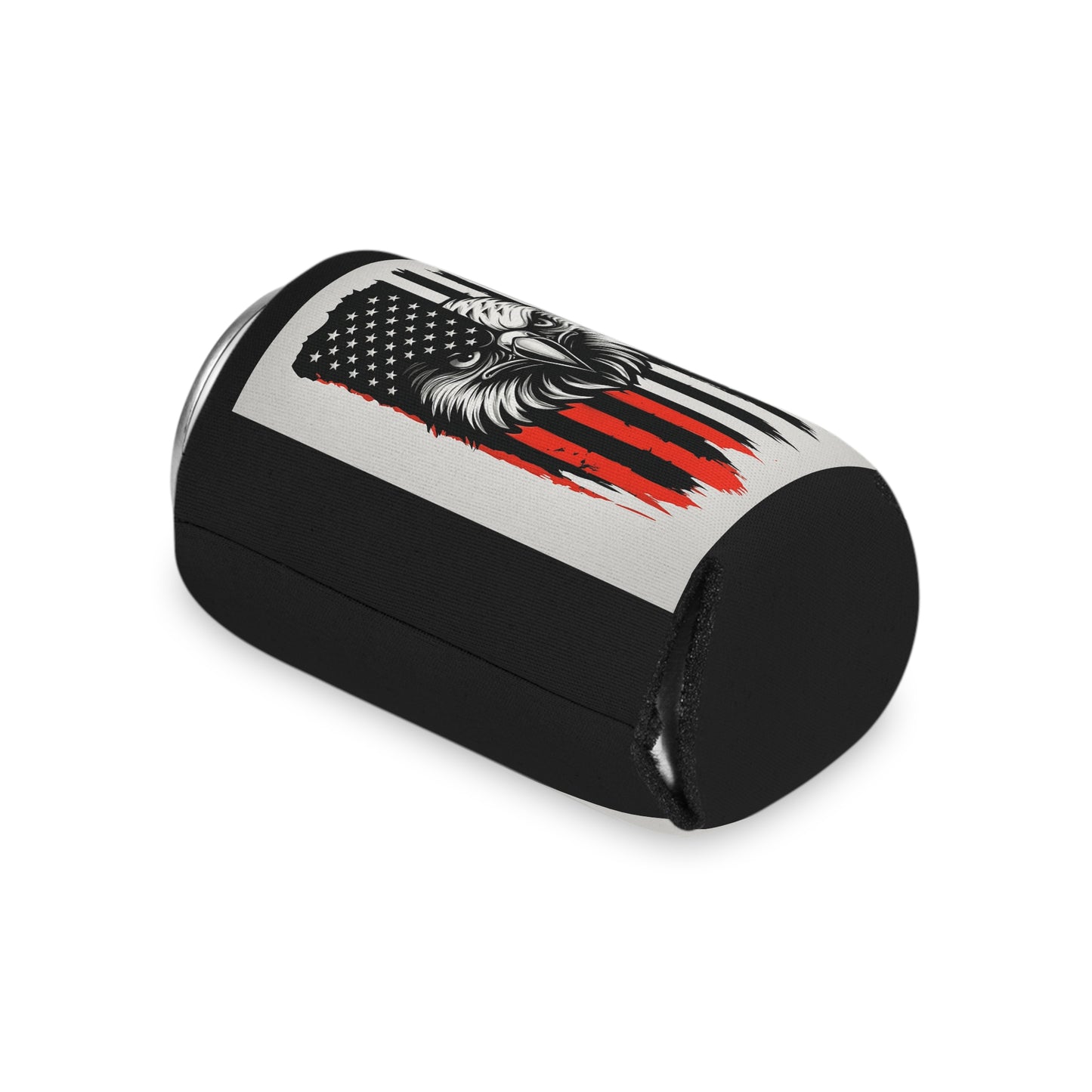 Patriotic Eagle Can Cooler, American Flag Drink Sleeve, BBQ Favors, 4th of July Gifts, Outdoor Party Essential, Sports Event Accessory