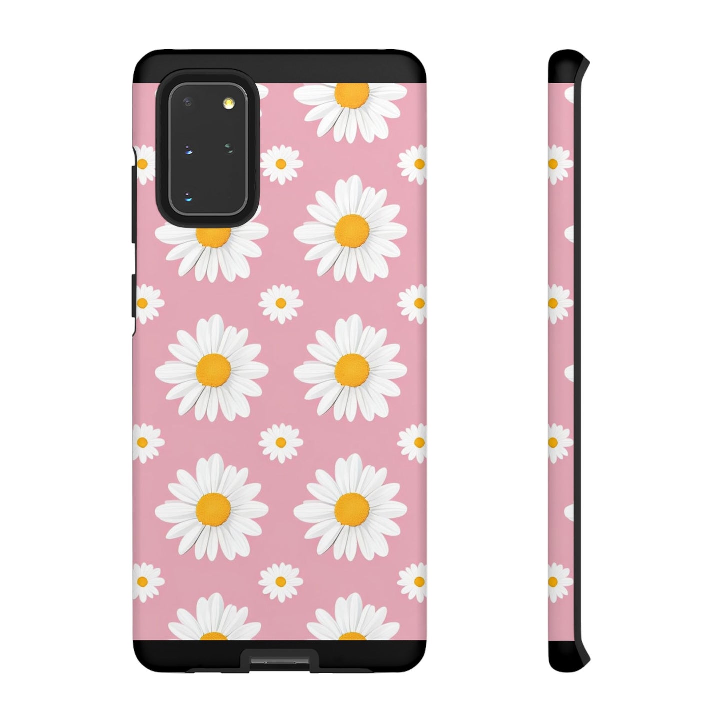 Daisy Phone Case | Floral Design, Tough Protection, Pink Flower Pattern, Gift for Her, Spring Aesthetic, iPhone Case