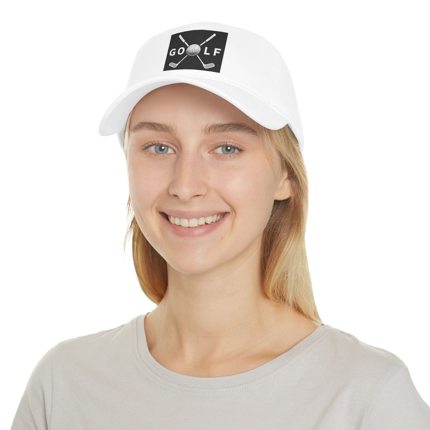 Golf Enthusiast Low Profile Baseball Cap, Gift for Golf Lovers, Sporty Hat, Dad Cap, Casual Outdoor Cap