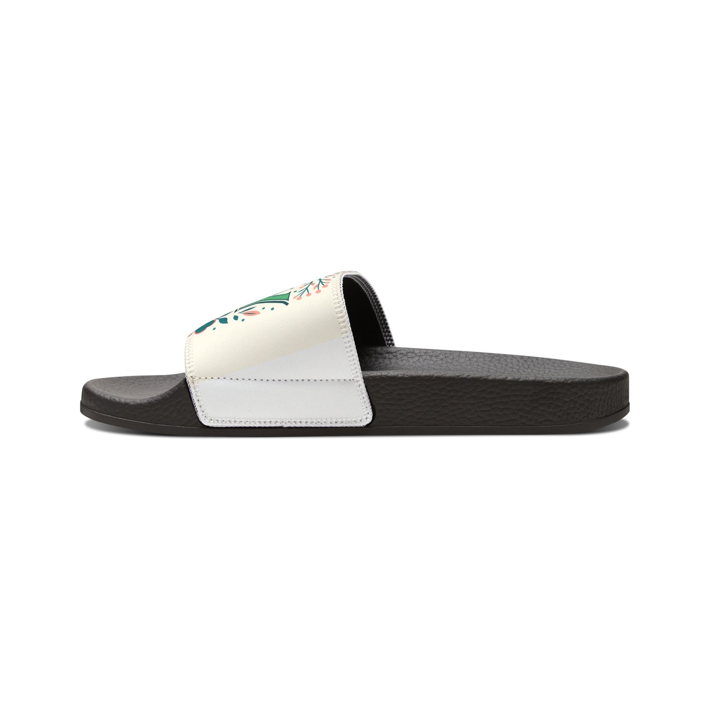 Fun Floral Women's Removable-Strap Sandals | Casual Summer Footwear, Spring Break Sandals, Vacation Slippers, Beachwear, Unique Gift