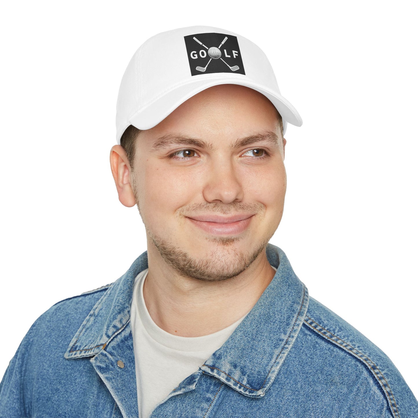 Golf Enthusiast Low Profile Baseball Cap, Gift for Golf Lovers, Sporty Hat, Dad Cap, Casual Outdoor Cap