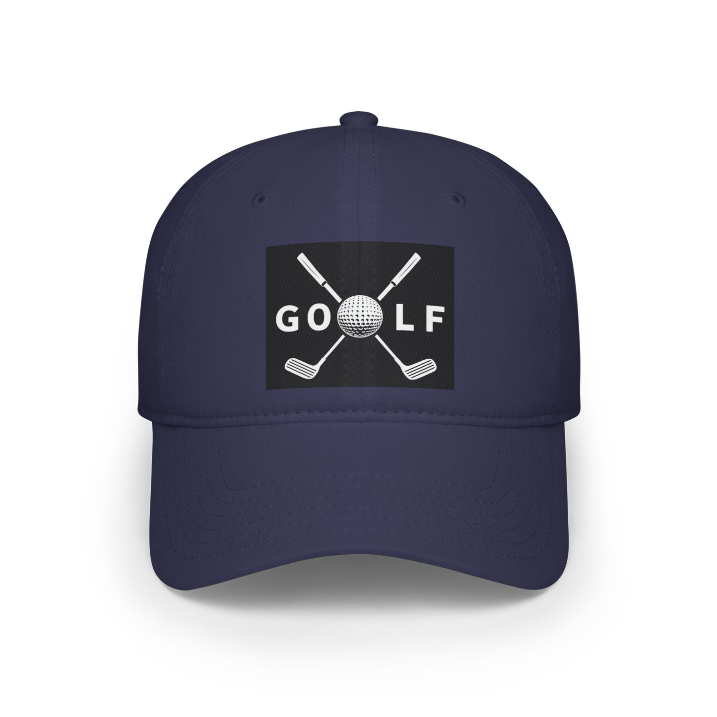 Golf Enthusiast Low Profile Baseball Cap, Gift for Golf Lovers, Sporty Hat, Dad Cap, Casual Outdoor Cap
