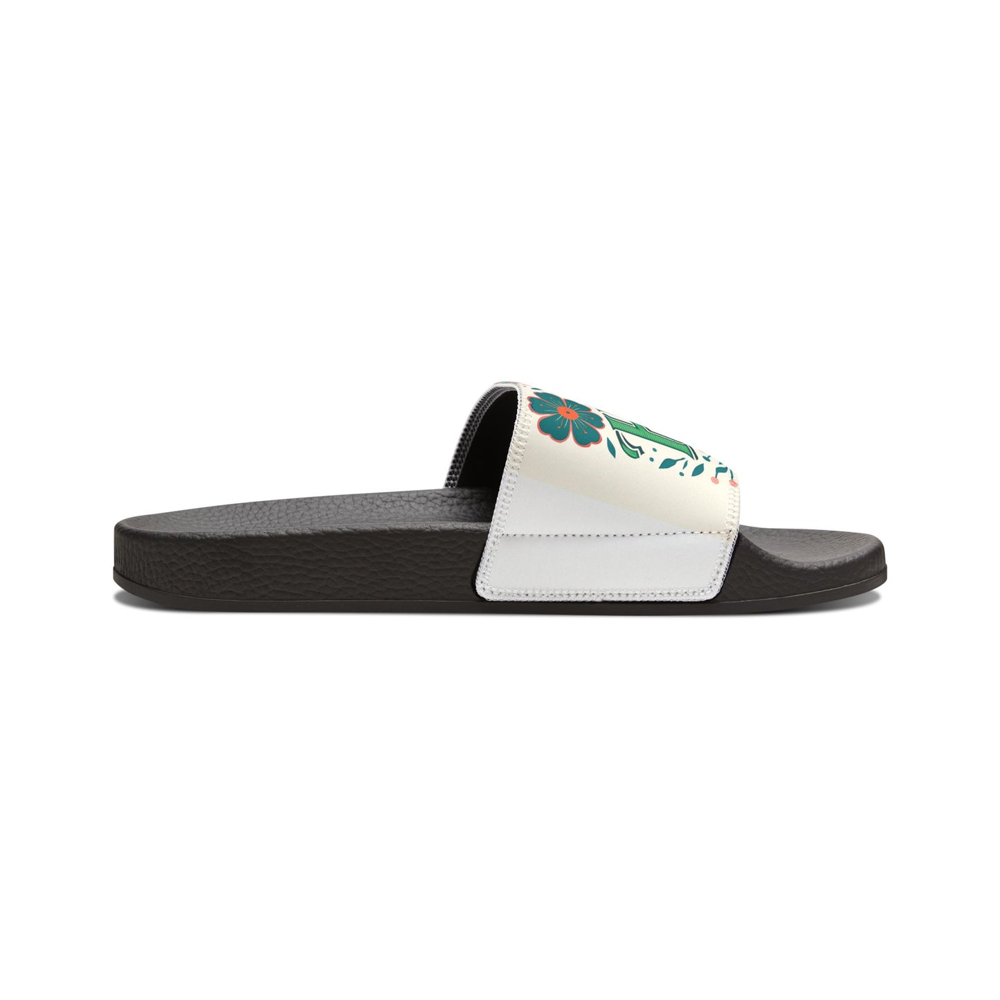Fun Floral Women's Removable-Strap Sandals | Casual Summer Footwear, Spring Break Sandals, Vacation Slippers, Beachwear, Unique Gift