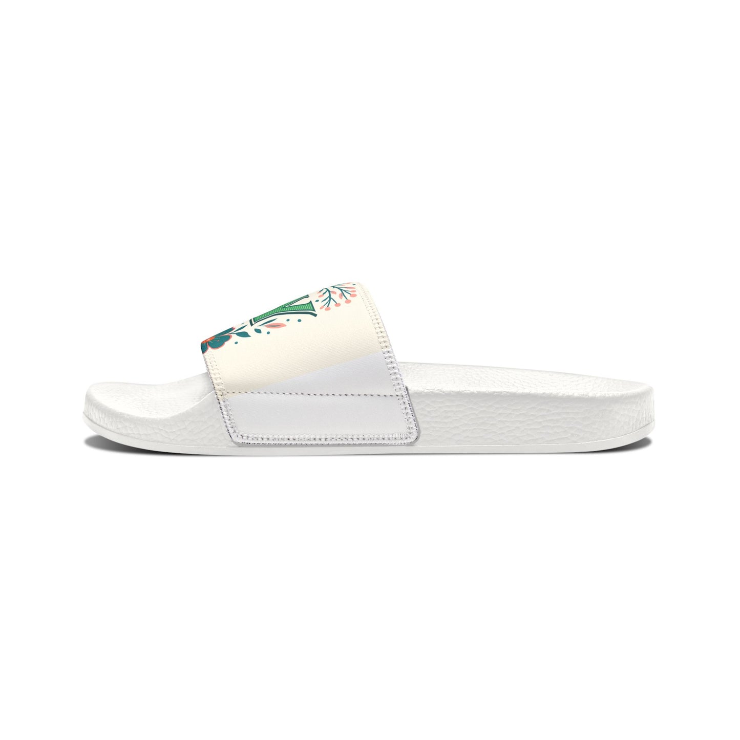Fun Floral Women's Removable-Strap Sandals | Casual Summer Footwear, Spring Break Sandals, Vacation Slippers, Beachwear, Unique Gift