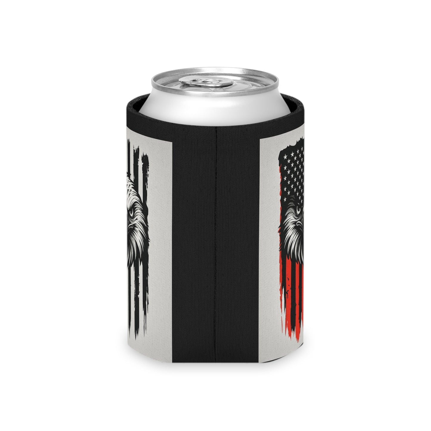 Patriotic Eagle Can Cooler, American Flag Drink Sleeve, BBQ Favors, 4th of July Gifts, Outdoor Party Essential, Sports Event Accessory