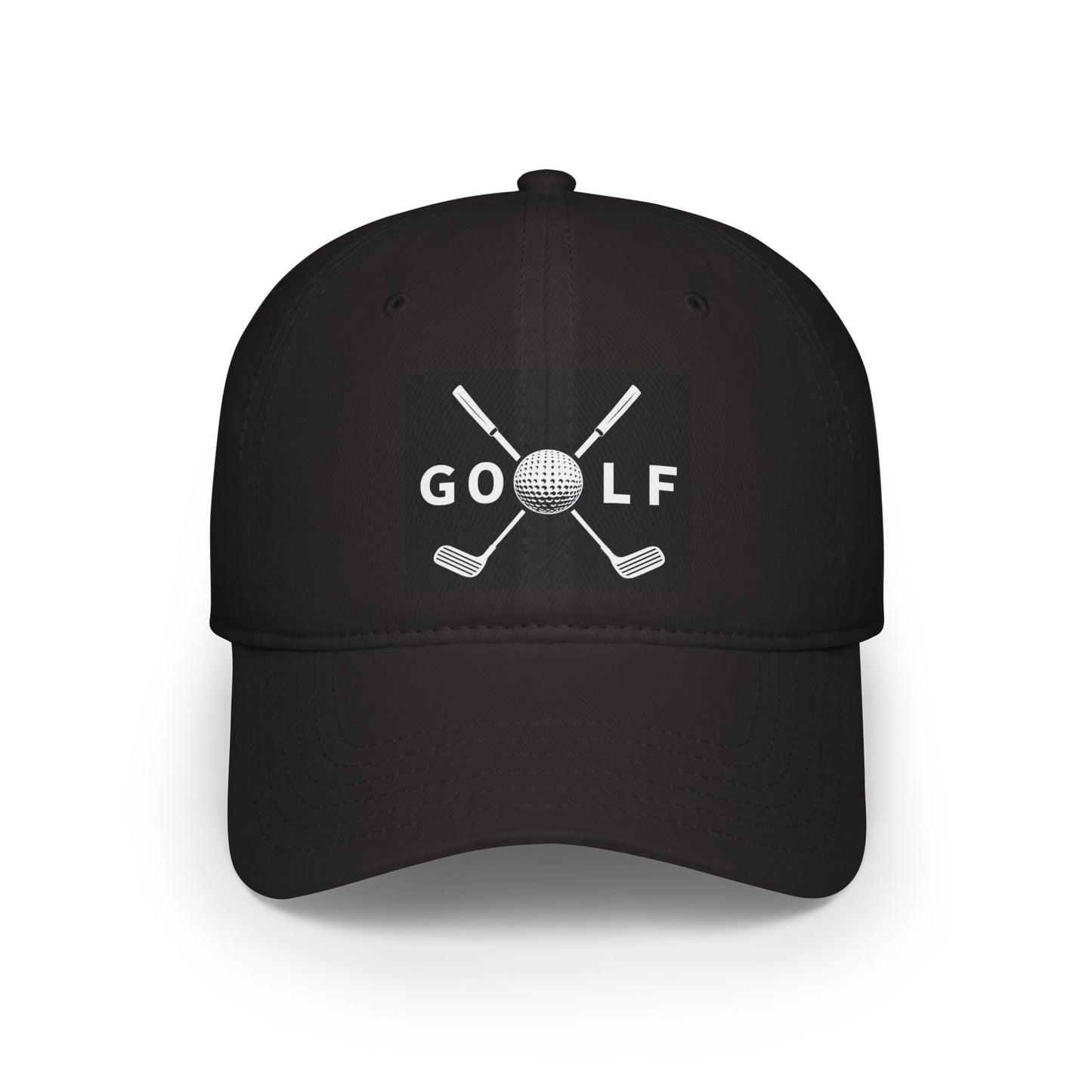 Golf Enthusiast Low Profile Baseball Cap, Gift for Golf Lovers, Sporty Hat, Dad Cap, Casual Outdoor Cap