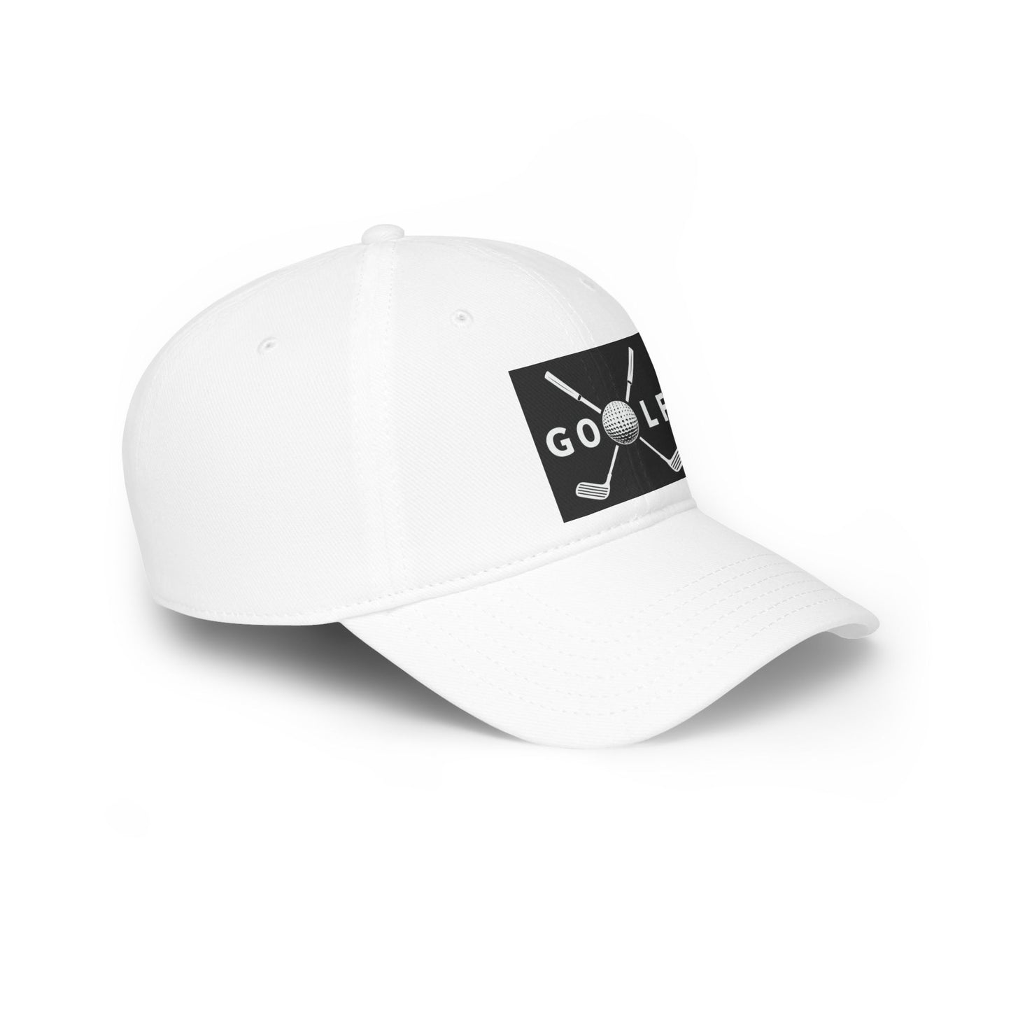 Golf Enthusiast Low Profile Baseball Cap, Gift for Golf Lovers, Sporty Hat, Dad Cap, Casual Outdoor Cap