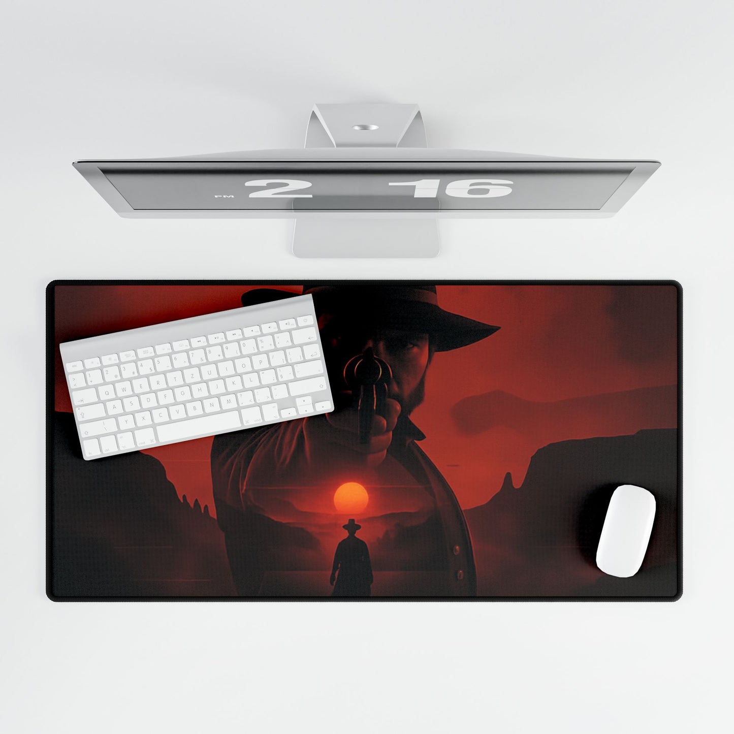 RED DEAD REDEMPTION Desk Mat - Gaming, Office Decor, Unique Gift, Western Theme, Stylish Workspace