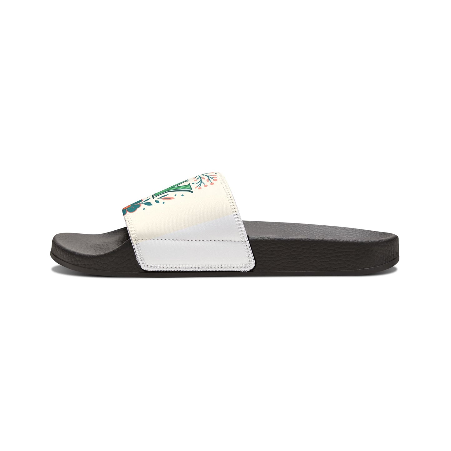 Fun Floral Women's Removable-Strap Sandals | Casual Summer Footwear, Spring Break Sandals, Vacation Slippers, Beachwear, Unique Gift