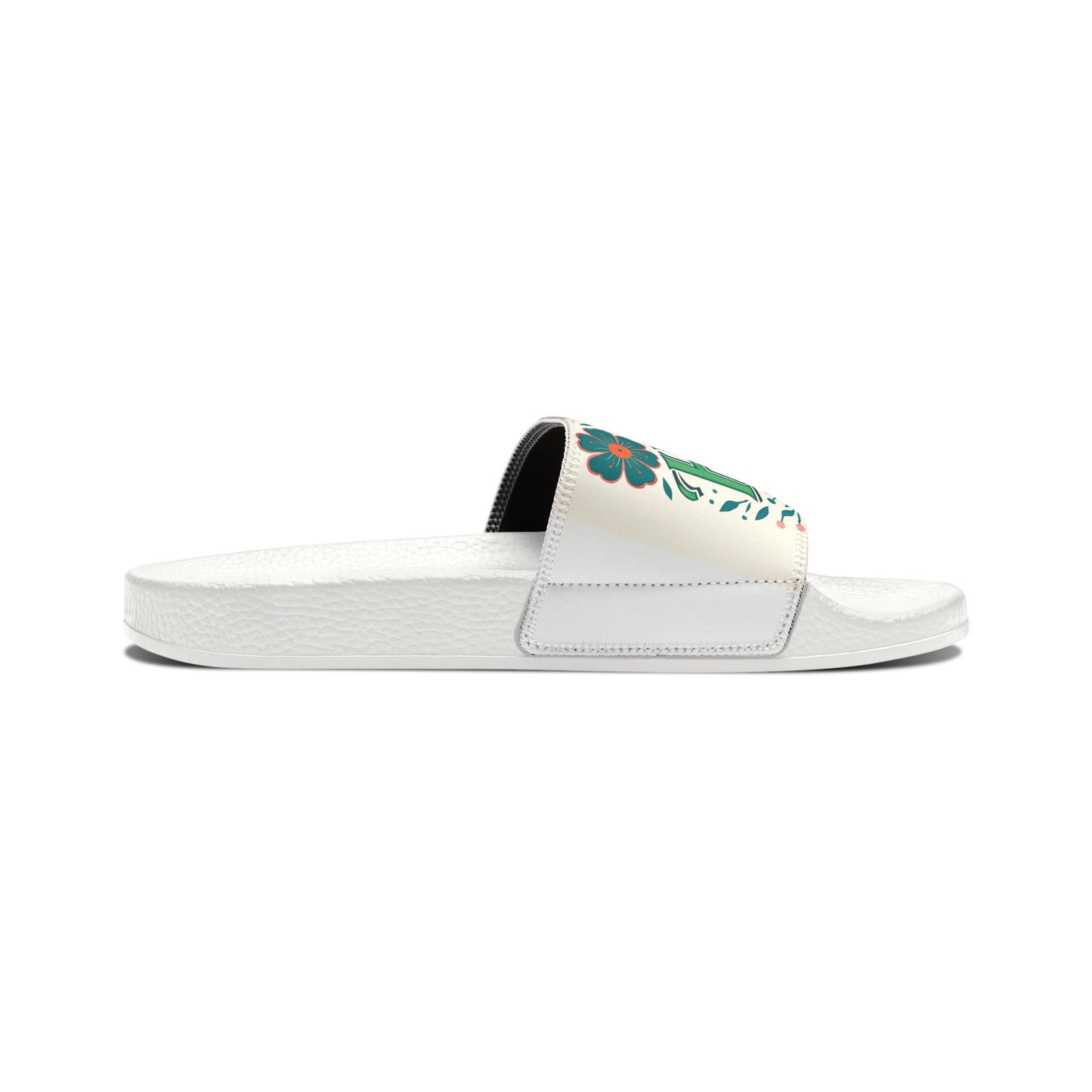 Fun Floral Women's Removable-Strap Sandals | Casual Summer Footwear, Spring Break Sandals, Vacation Slippers, Beachwear, Unique Gift