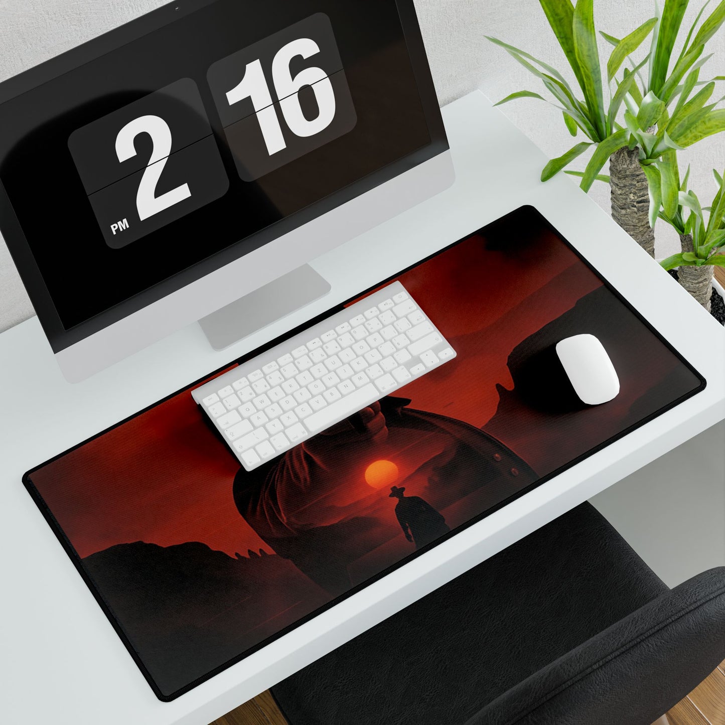 RED DEAD REDEMPTION Desk Mat - Gaming, Office Decor, Unique Gift, Western Theme, Stylish Workspace