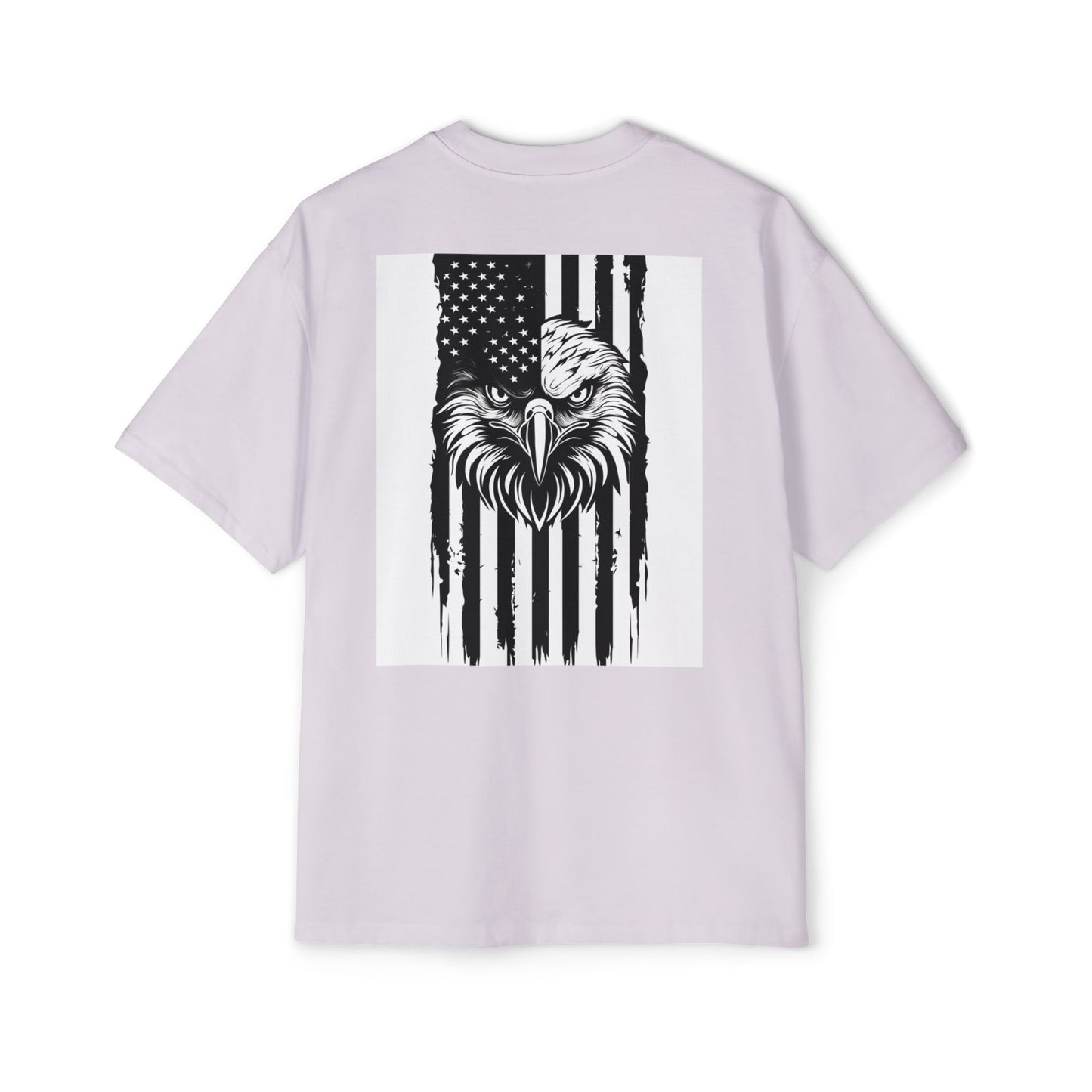 Bold American Eagle Tee for Men, Patriotic Oversized Shirt, Casual Wear, Gift for Dad, Independence Day Apparel, Freedom Outfit