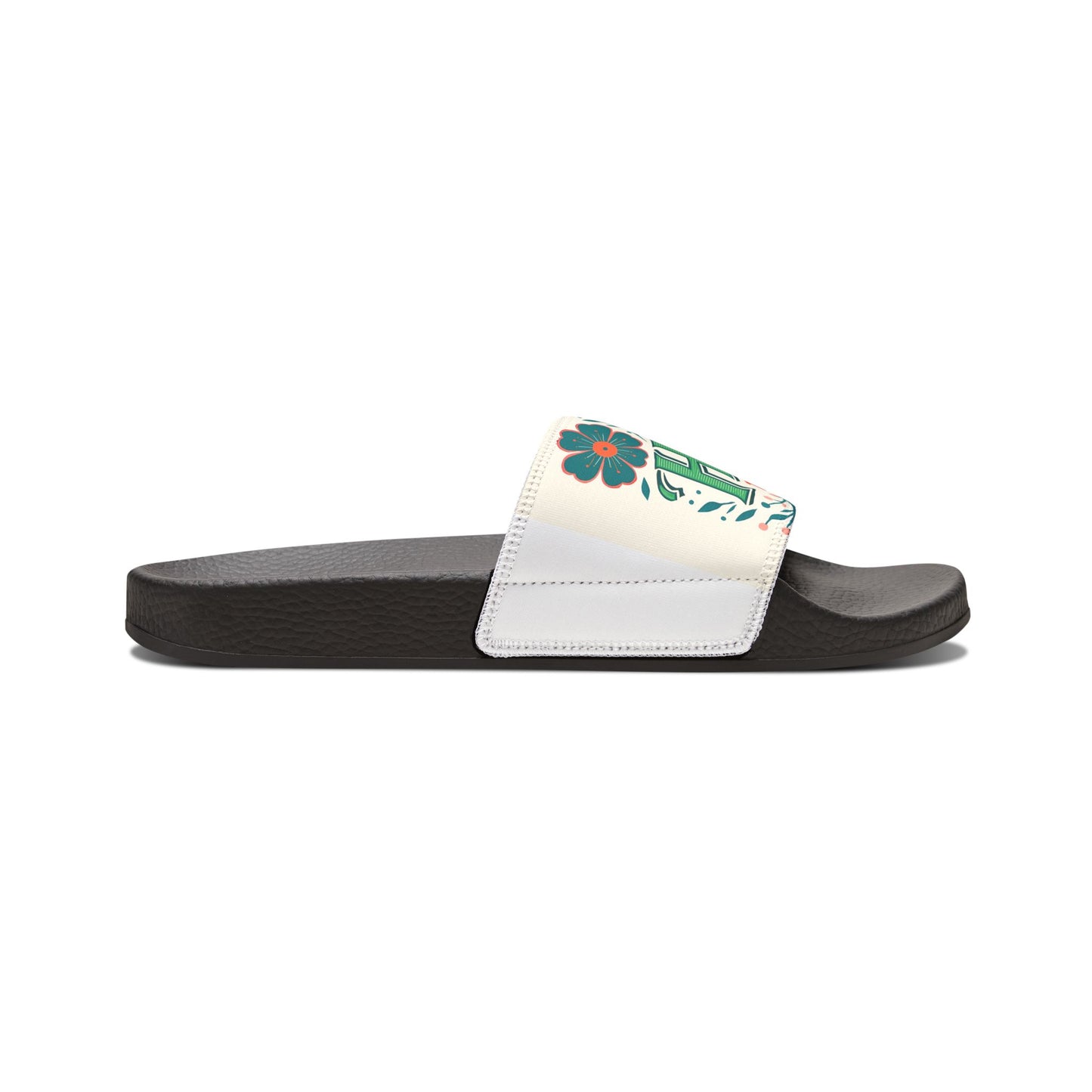 Fun Floral Women's Removable-Strap Sandals | Casual Summer Footwear, Spring Break Sandals, Vacation Slippers, Beachwear, Unique Gift