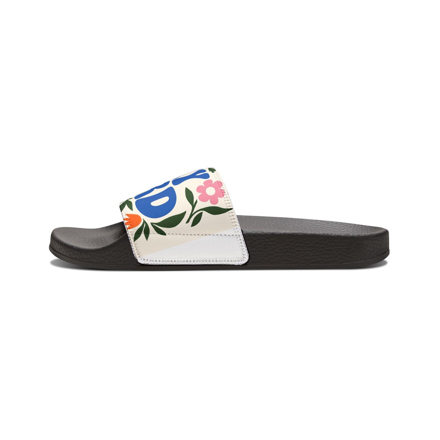 Stay Weird Women's Sandals, Fun Slide Sandals, Casual Summer Footwear, Unique Gifts, Trendy Beach Shoes