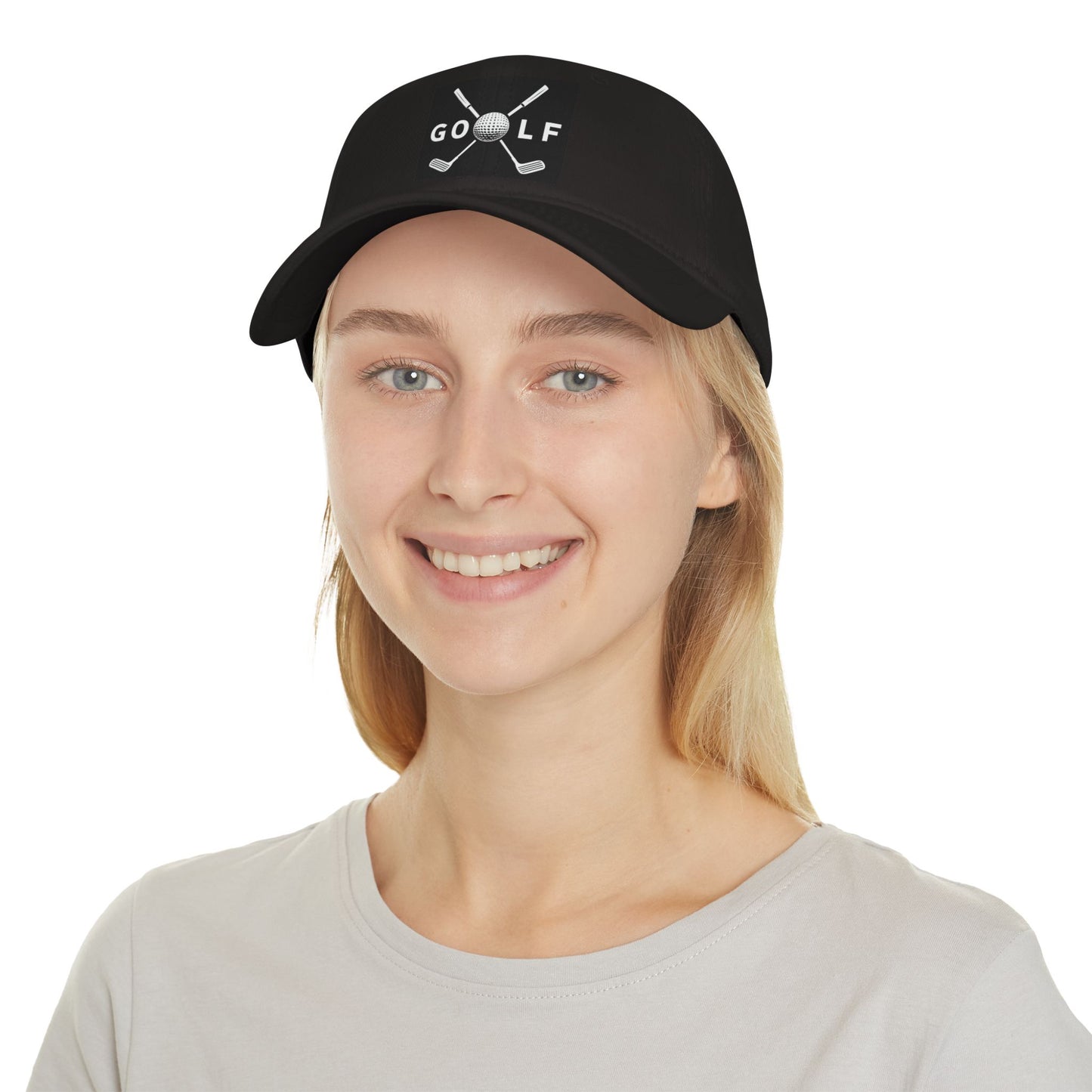 Golf Enthusiast Low Profile Baseball Cap, Gift for Golf Lovers, Sporty Hat, Dad Cap, Casual Outdoor Cap