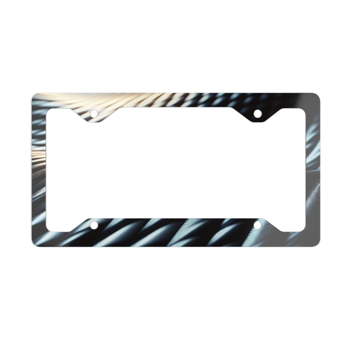 Stylish Metal License Plate Frame, Car Accessory, Personalized Car Decor, Perfect Gift for Car Enthusiasts, Unique License Holder